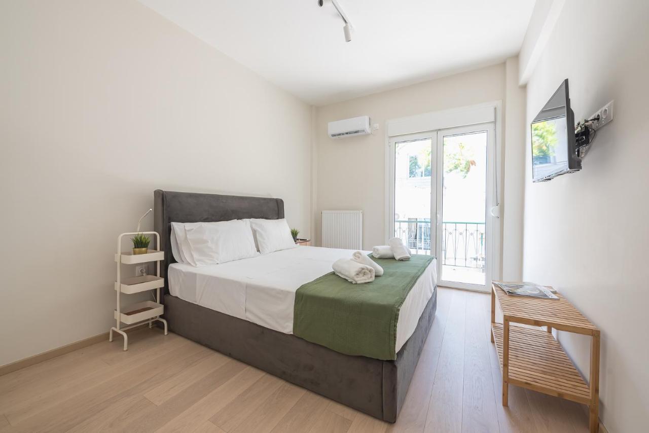 Stylish 2Bdr Apt By Acropolis Aten Exteriör bild
