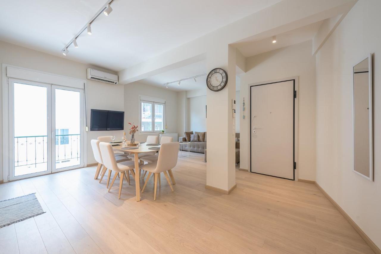 Stylish 2Bdr Apt By Acropolis Aten Exteriör bild